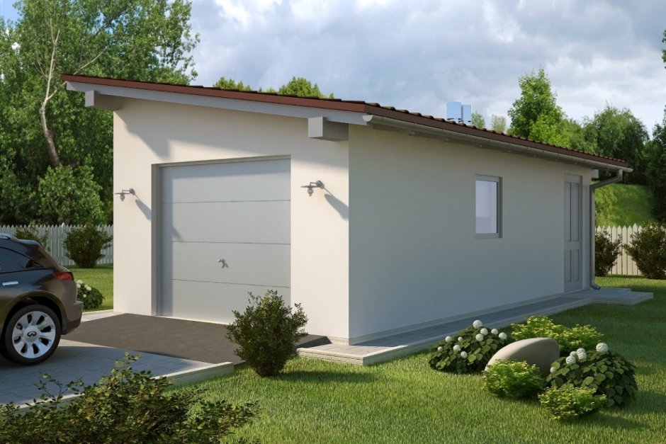 Стропильная система односкатной крыши