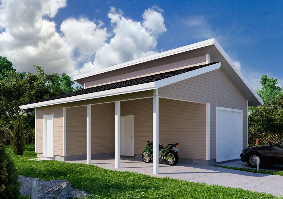 Каркасный сарай 3х3 чертеж