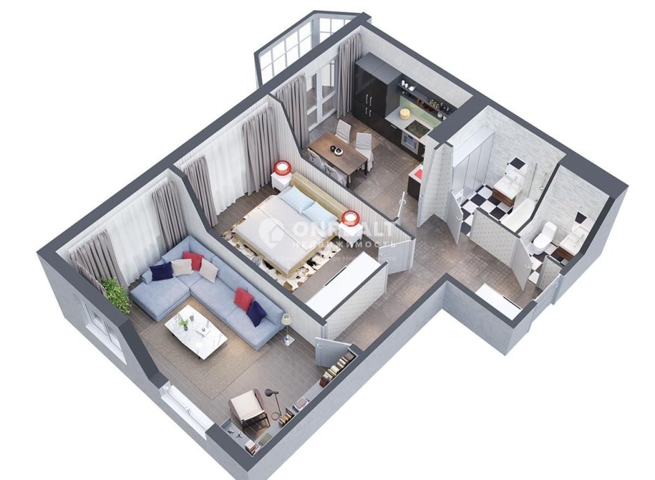 Евротрешка 55м