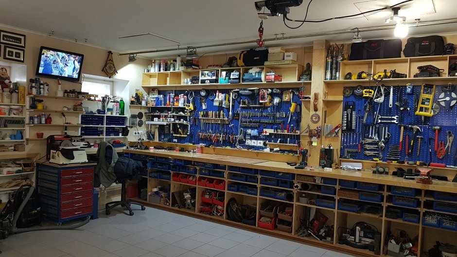 Оборудование домашней мастерской