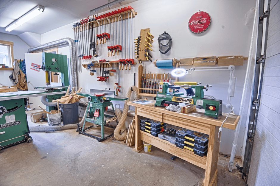 Гараж внутри