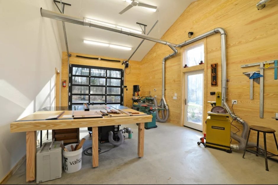 Обустройство гаража