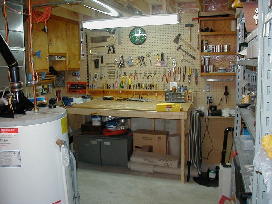 Оборудование домашней мастерской