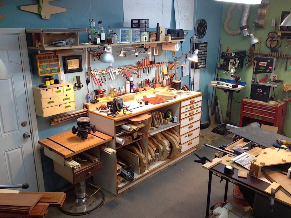 Обустройство гаража