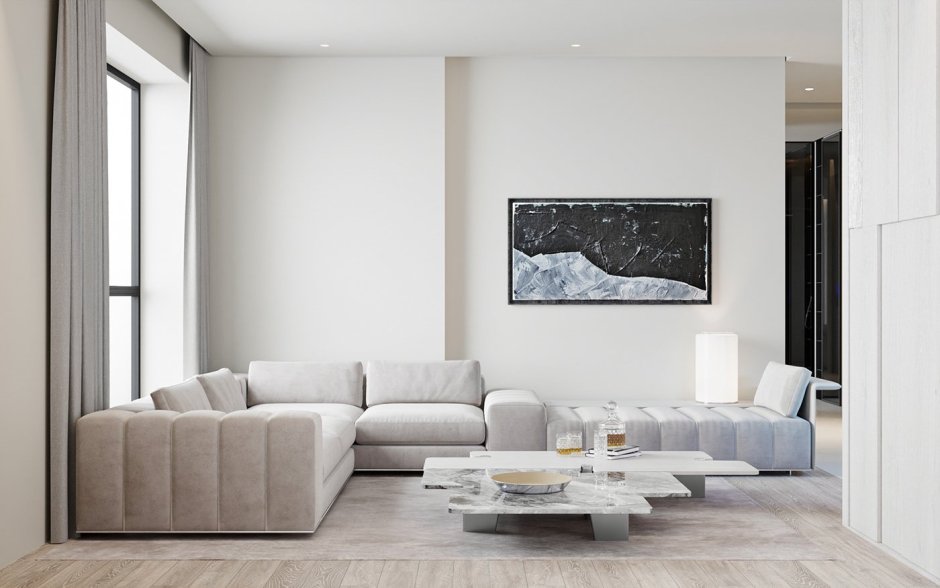 Интерьер квартиры из рекламы банка