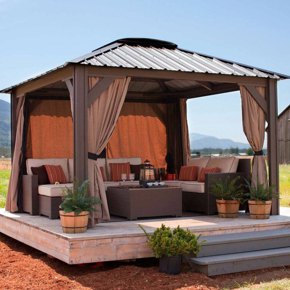 Летняя беседка