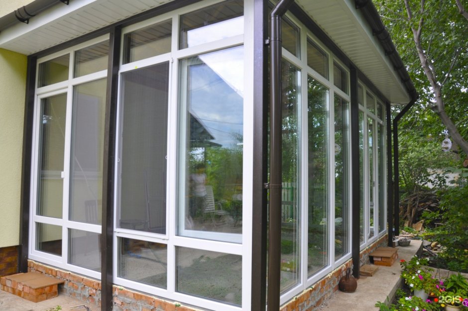 Пластиковые окна на веранду