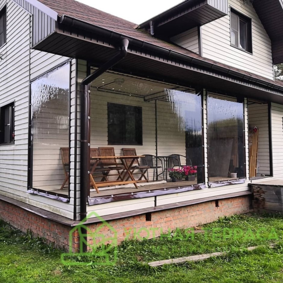 Остекление беседки