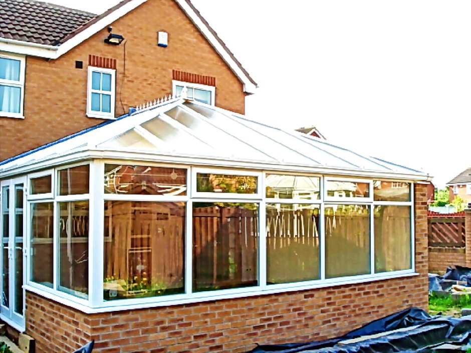 Веранда из пластиковых окон