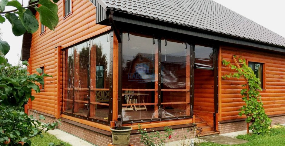 Гибкие окна для веранды