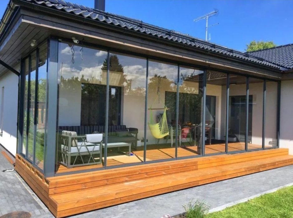 Мягкие окна для веранды