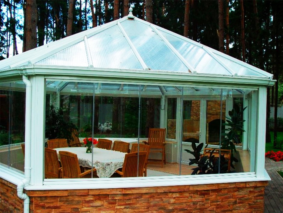 Мягкие окна для веранды