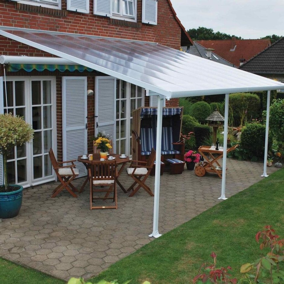 Веранда из поликарбоната