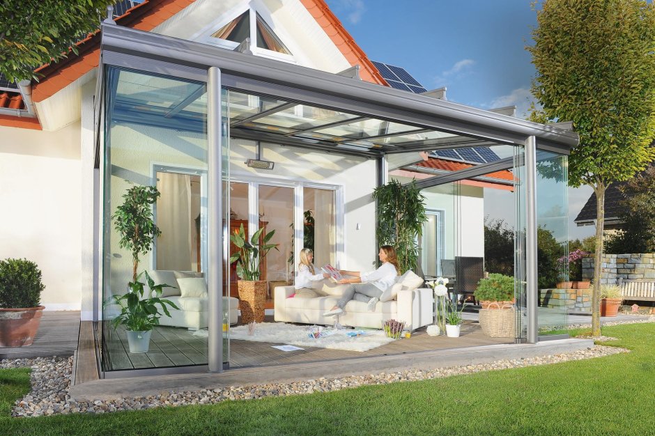 Веранда из поликарбоната