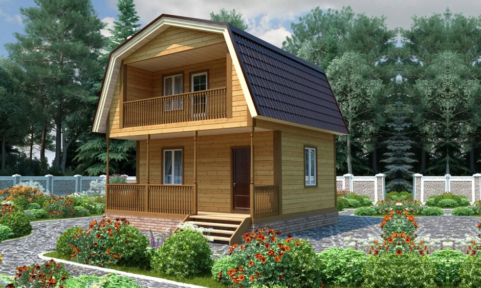 Каркасный дом 5 на 6