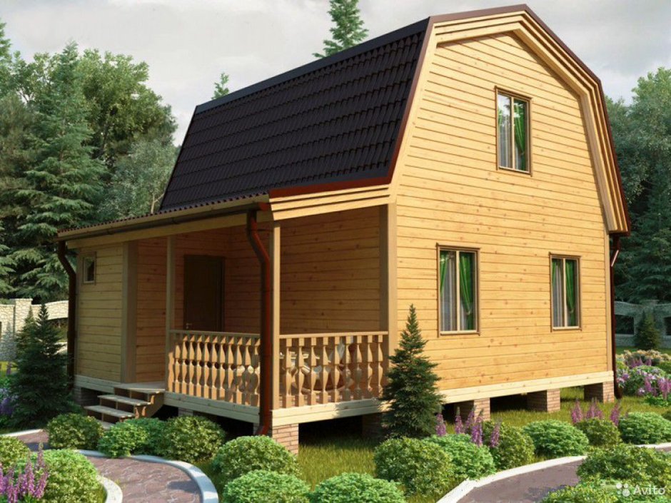 Садовый домик 6х9 Ривьера