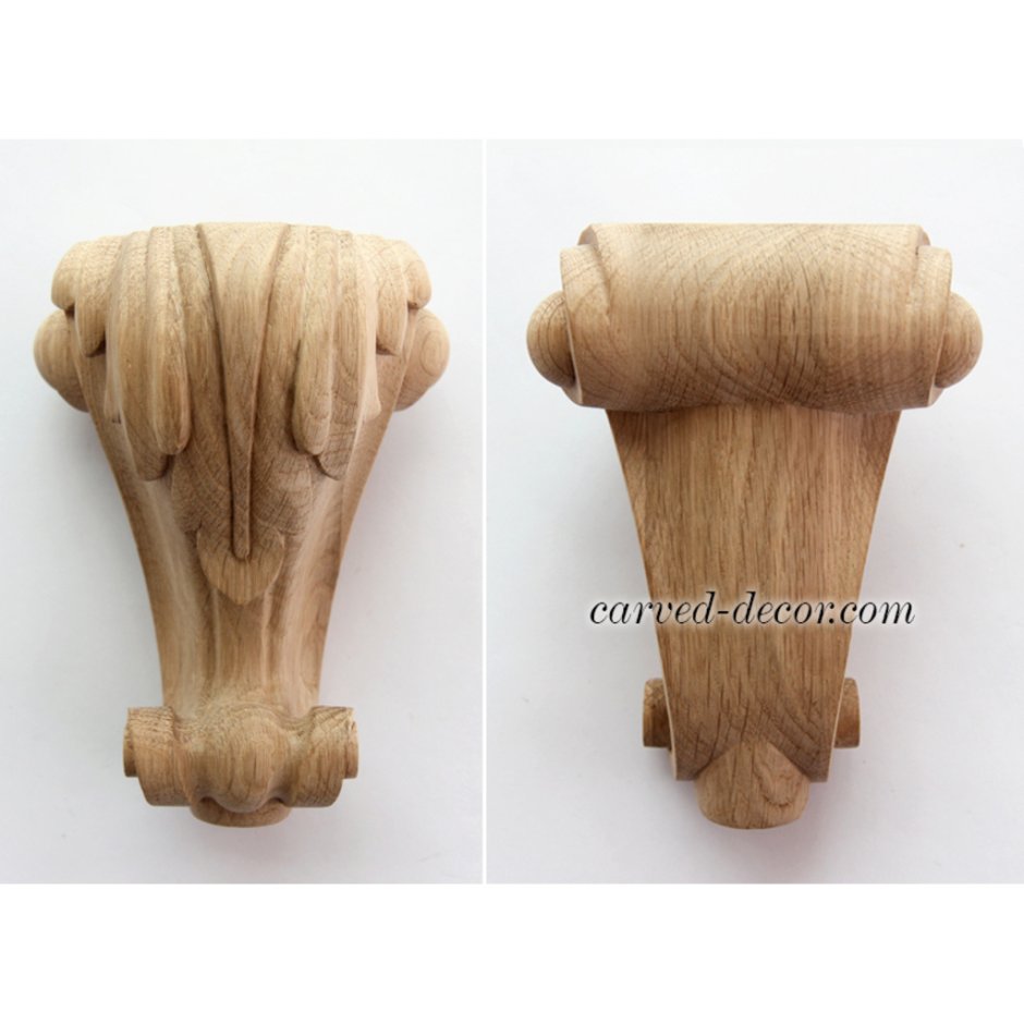 Деревянные ножки с градиентом