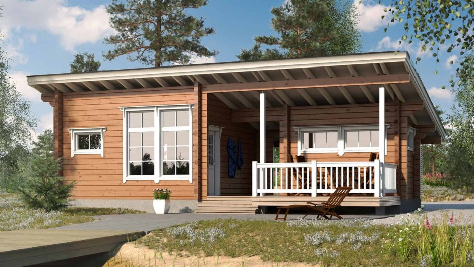 Баня с односкатной крышей проекты 6х8