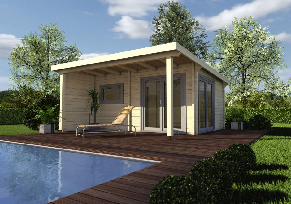 Барнхаус односкатный