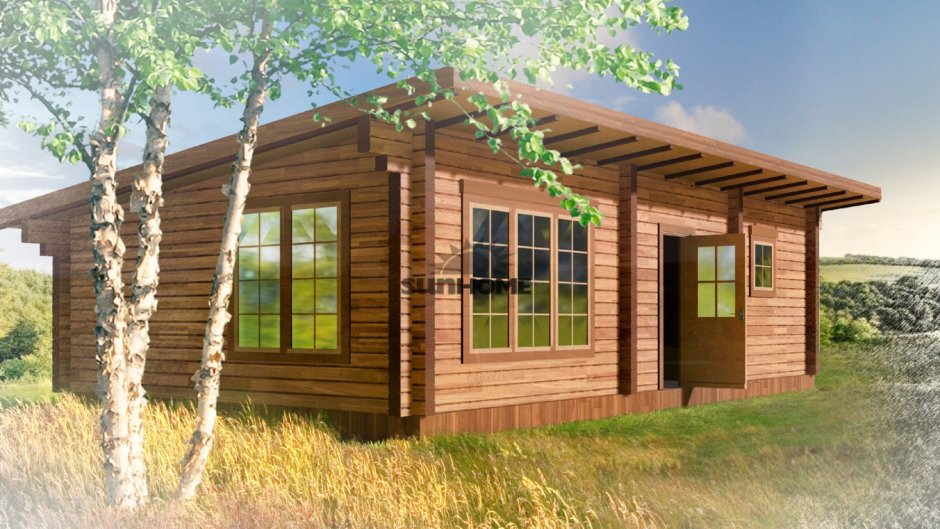 Баня с односкатной крышей проекты 4х6