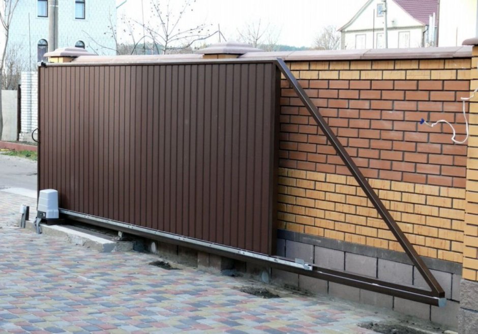 Откатные ворота Дорхан