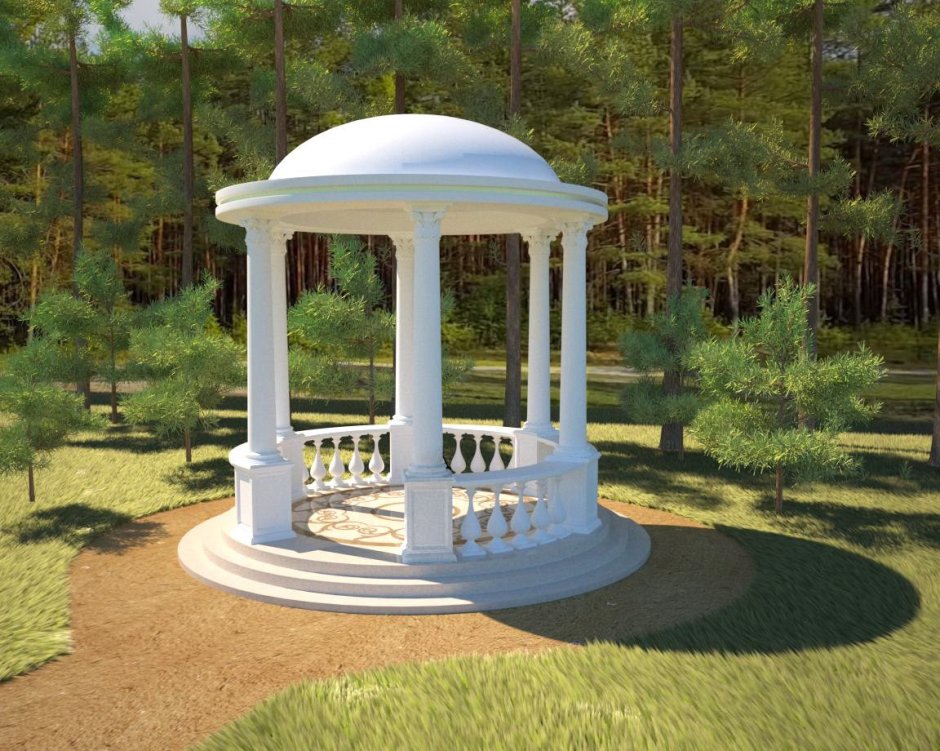 Деревянные беседки