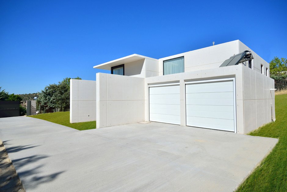 Бетонный модульный дом