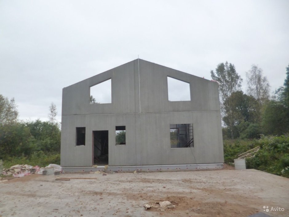 Коттедж из жб панелей