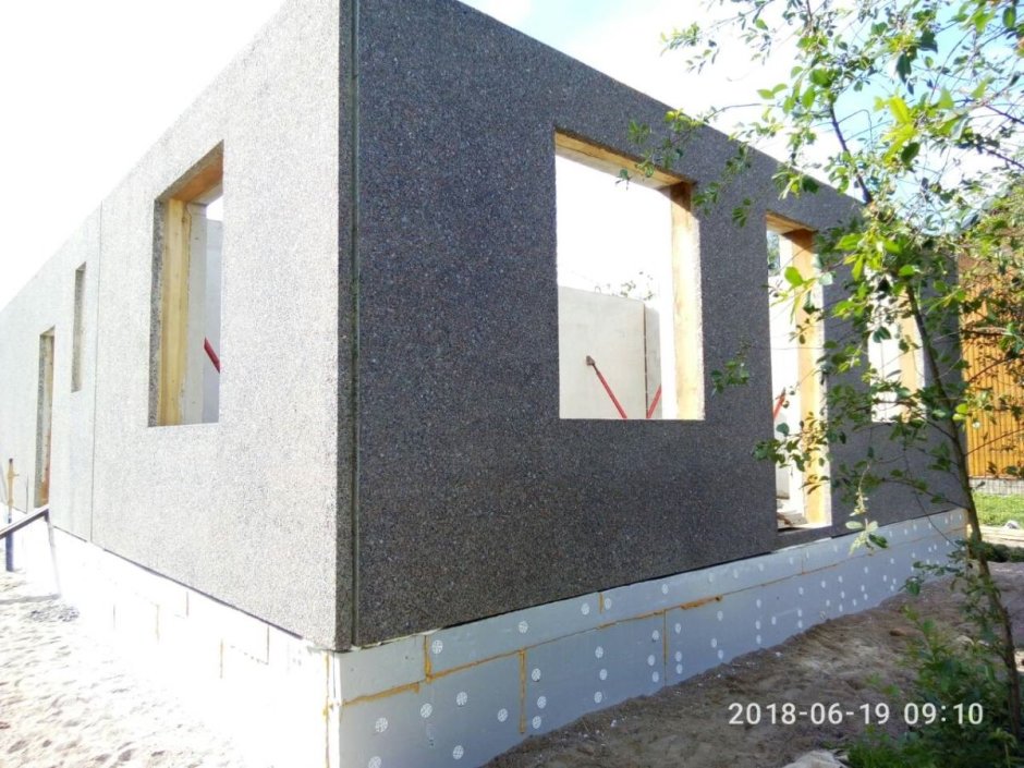 Коттедж из панелей ЖБИ