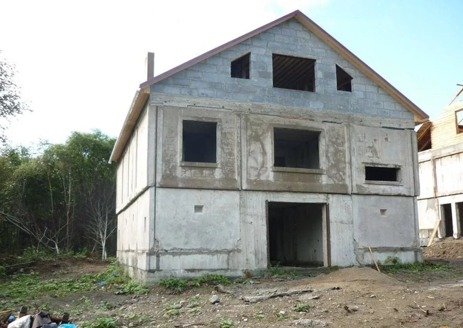 Дом из железобетонных панелей