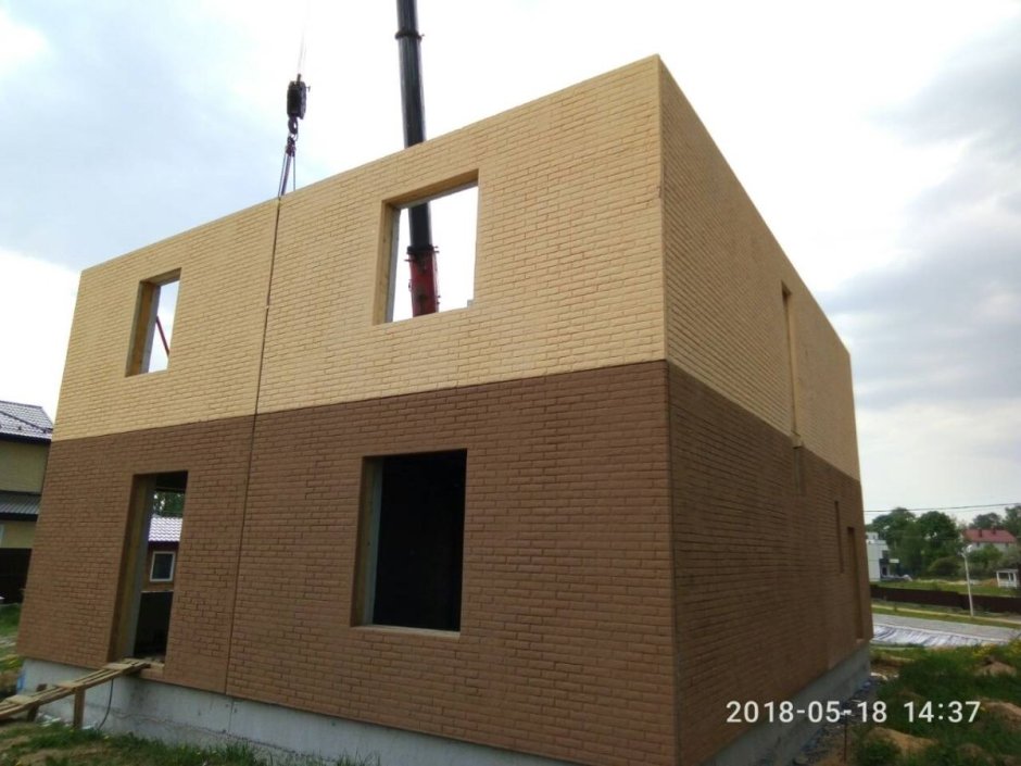 Дом из панелей ЖБИ