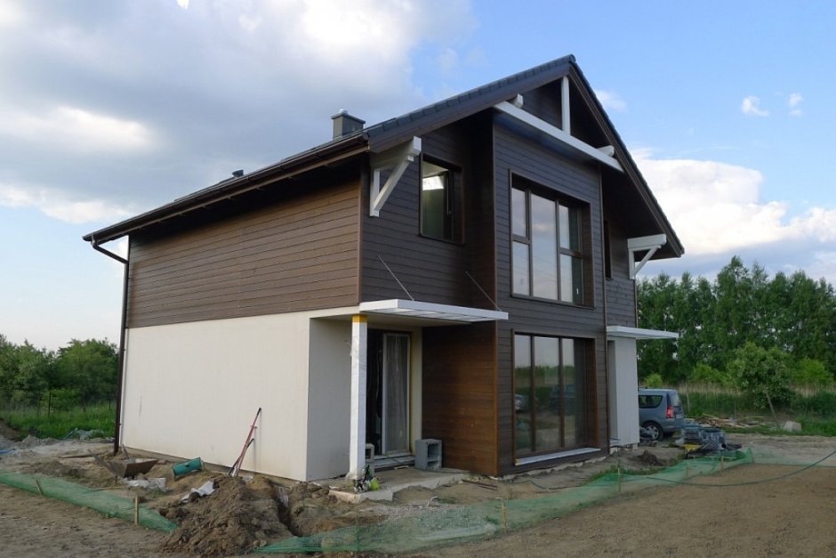 Частный дом из панелей