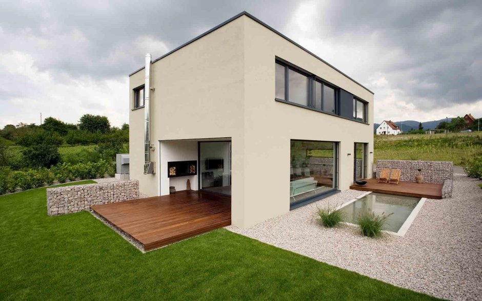 Частный дом из железобетонных панелей