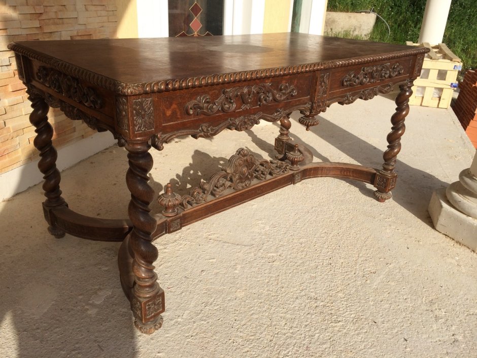 Стол дубовый 19 век