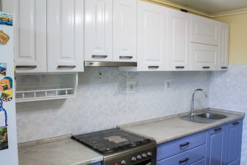 Кухня со стационарной плитой