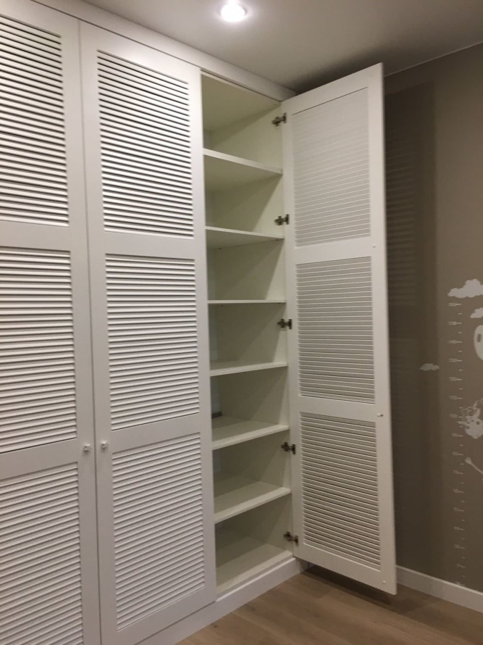 Жалюзийные двери высота 2013х444