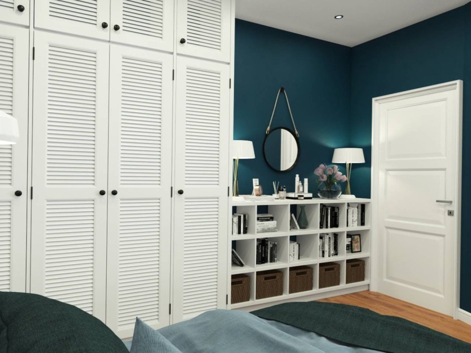 Гардеробная в спальне