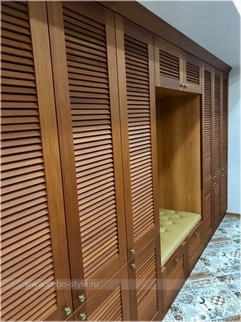 Жалюзийные двери Геона