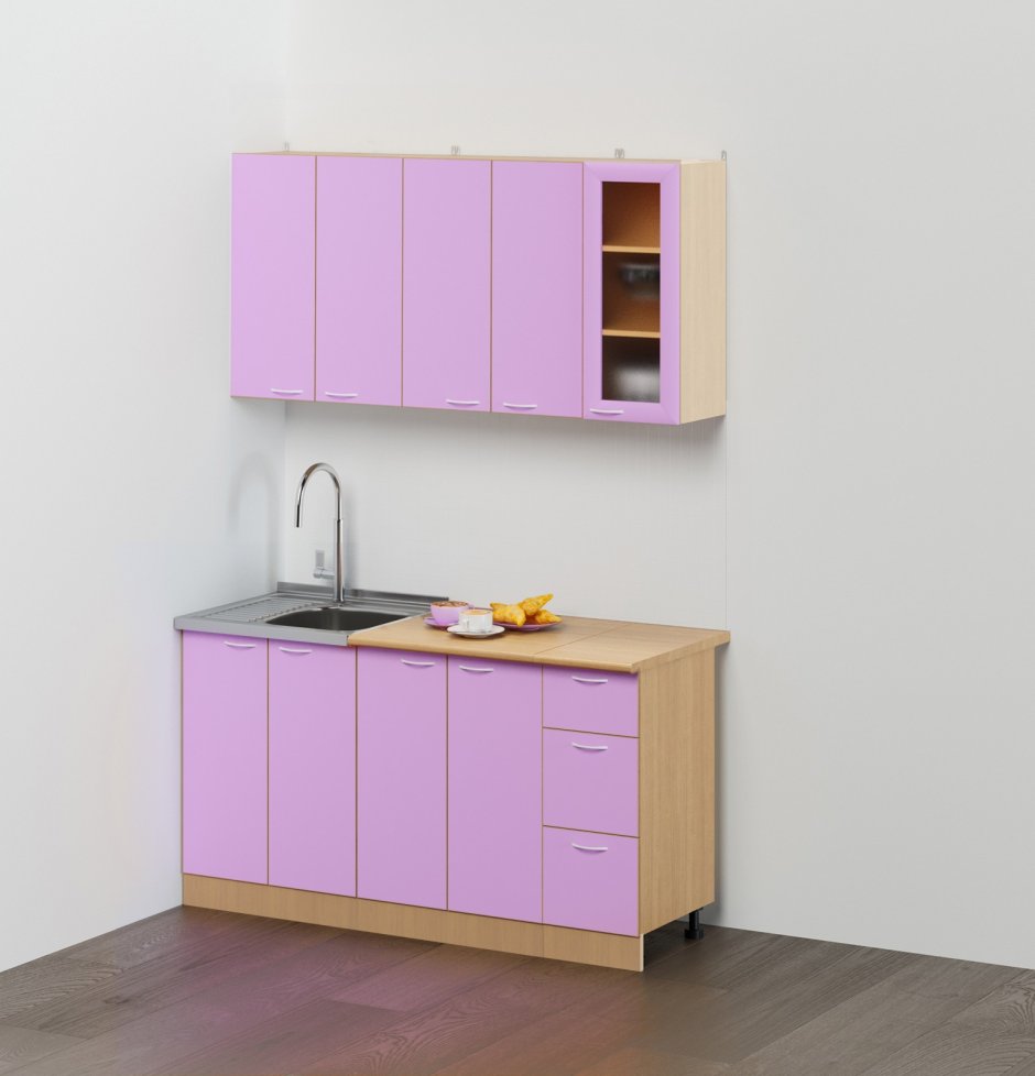 Кухня 1.5м Биг эконом н2