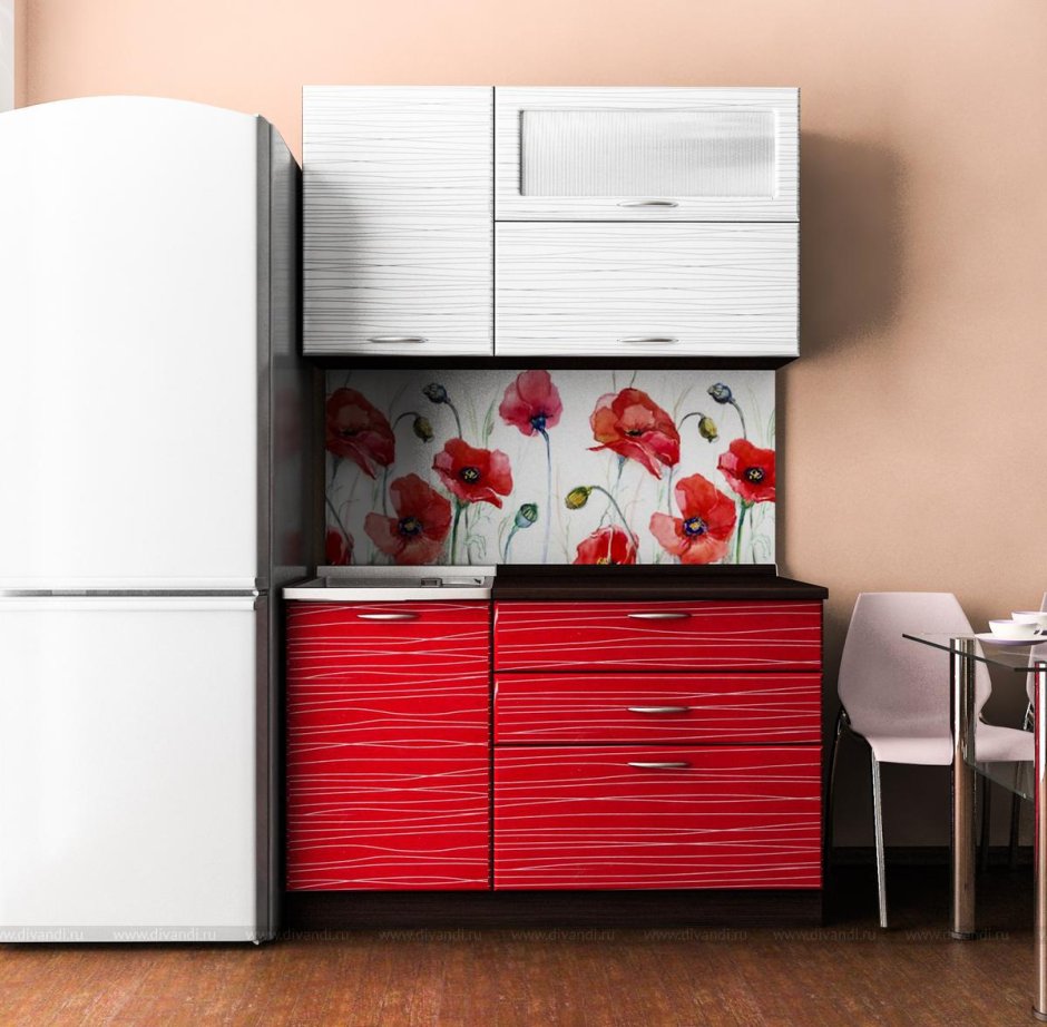 Кухонный гарнитур "страйп" 1.2 МДФ