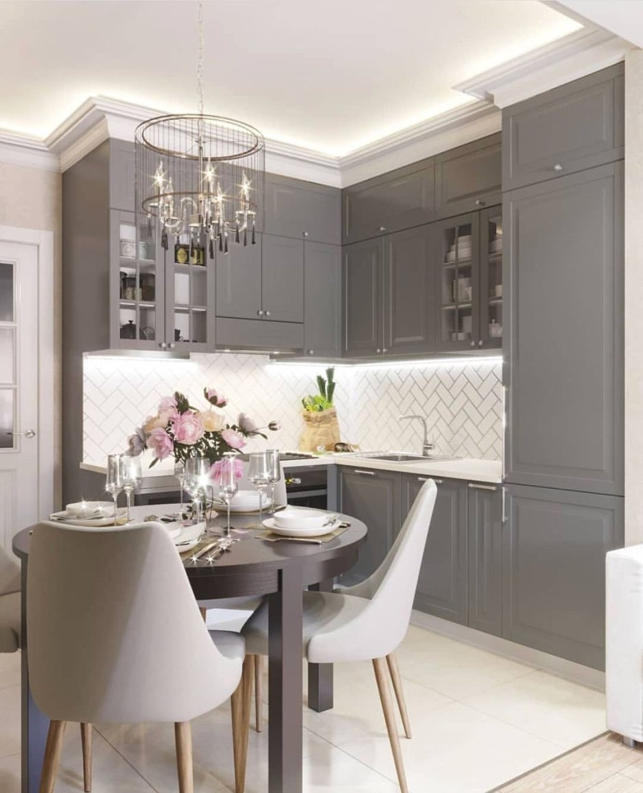 Кухня-гостиная 20 кв.м пик