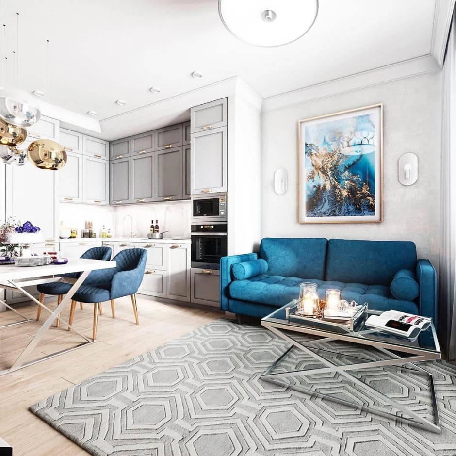 Грин парк кухня гостиная