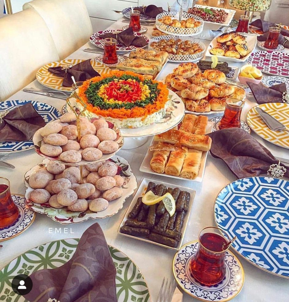 Красивые блюда Турции