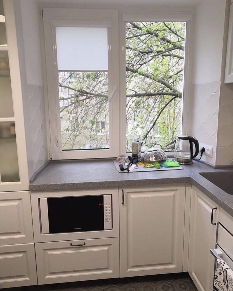 Кухни в панельных домах 7 метров