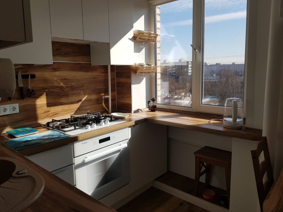Планировка небольшой кухни