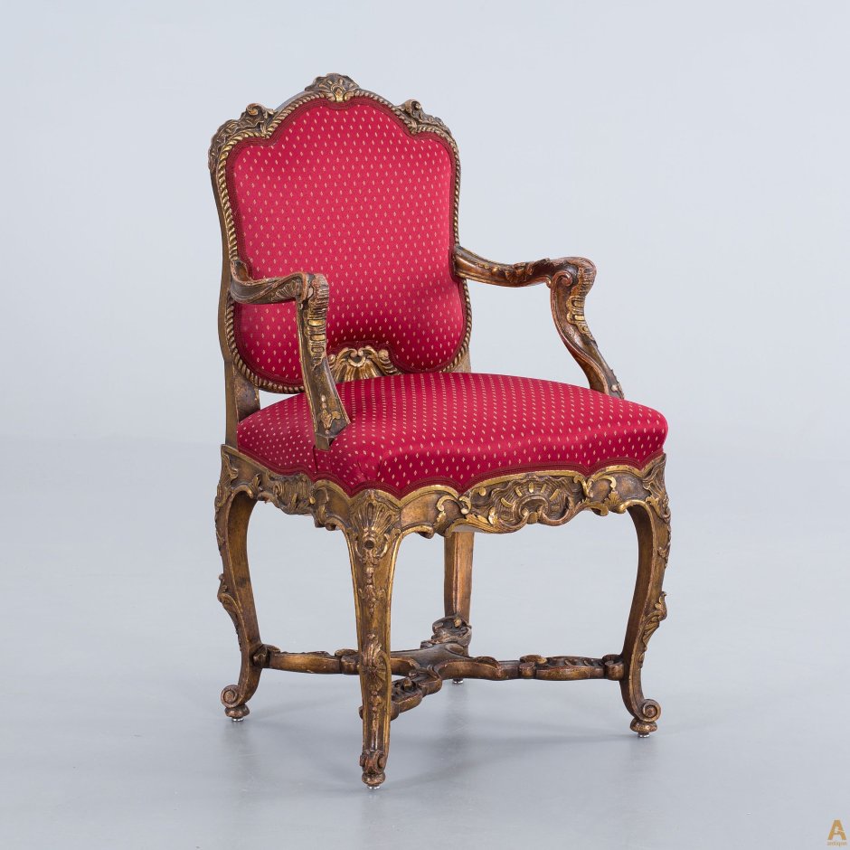 Кресло 19 век рококо