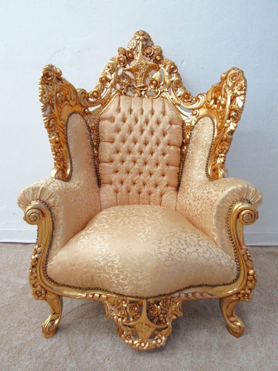 Кресло Ludovick (Людовик) желтое