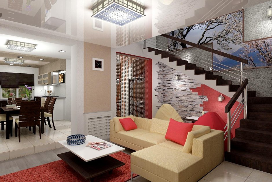 Интерьер коттеджа