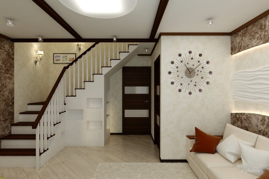 Гостиная в частном доме