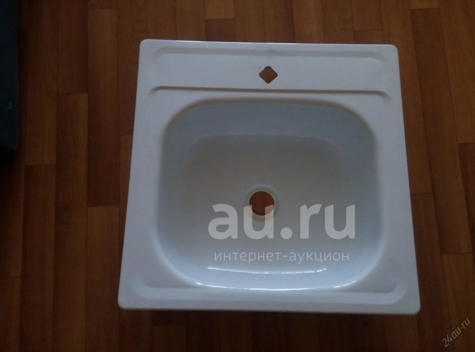 Мойка для кухни 45х50 эмалированная Санита